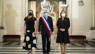 Presidente Piñera y Primera Dama asistieron a Gala del Teatro Municipal de Santiago por Fiestas Patrias