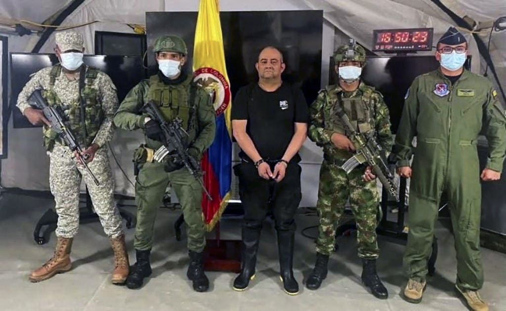 Capturan a “Otoniel”, el narcotraficante más buscado de Colombia