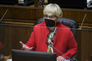 Senadora  Ebensperger (UDI) por cuarto retiro: 