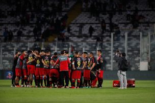 [Fotos] Jugadores de Ñublense se molestan con la cuenta oficial del club tras burlas contra Colo Colo