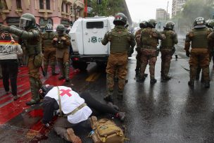 Falleció mujer que resultó herida durante manifestación en Plaza Italia