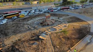 FOTOS | Así amaneció Plaza Baquedano un día después del aniversario del 18-O