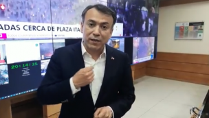 Delegado presidencial de la RM por destrozos y saqueos: 