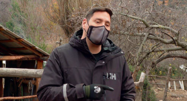 “Pancho” Saavedra visitará el Nevado de Longaví en el próximo capítulo de “Lugares que hablan”