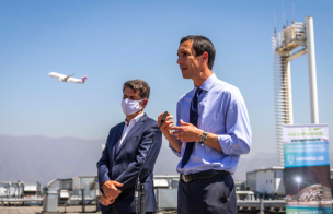 Ministerio de Energía y Nuevo Pudahuel lanzan plan para incorporar hidrógeno en el aeropuerto de Santiago