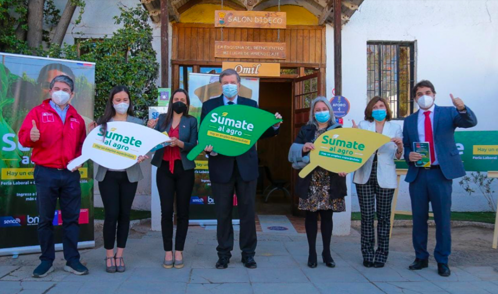 Lanzamiento Feria Laboral “Súmate al Agro” ya registra 23 mil vacantes a lo largo de todo Chile