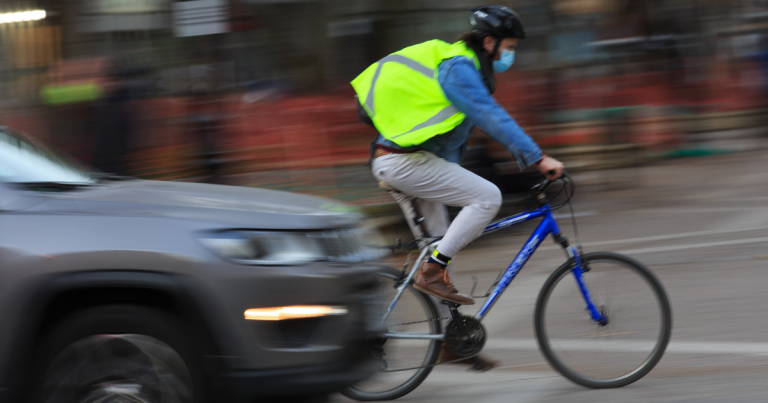 Más de 1.500 accidentes de trayecto en bicicleta se registraron durante los primeros cuatro meses del año