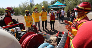 Presentan medidas de prevención contra incendios forestales en Parquemet