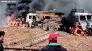 Queman campamento forestal en Carahue, a horas de que Gobierno dicte prórroga de estado de excepción