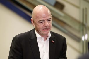 Gianni Infantino, presidente de la FIFA: 