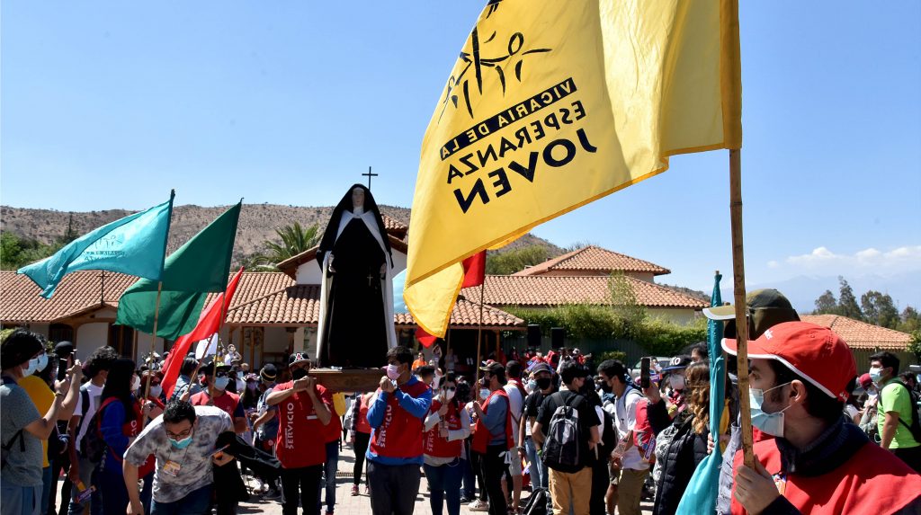 Iglesia llamó a los jóvenes a participar en las próximas elecciones durante nueva peregrinación a Los Andes