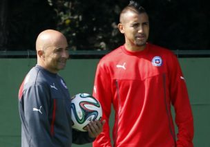 ¿Se reencontrarán? Jorge Sampaoli no se olvida de Arturo Vidal y lo quiere en el Marsella