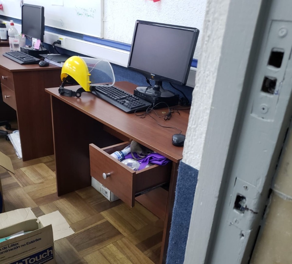 Difunden vídeos donde se encuentran presencia de ratones en el “Gran Centro Trazador de la Provincia de Concepción”
