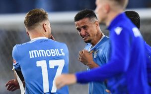 ¡Pero si ya no son compañeros! La insólita celebración de Luiz Felipe en el triunfo de la Lazio sobre el Inter