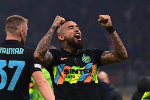 Vidal da una asistencia y anota un gol en el triunfo del Inter ante el Sheriff Tiraspol