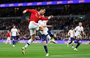 [Video] Elegancia pura: el extraordinario gol de Cristiano Ronaldo para poner en ventaja al Manchester United ante el Tottenham