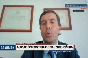 Acusación Constitucional: Defensa del Presidente Piñera concluyó su exposición ante comisión