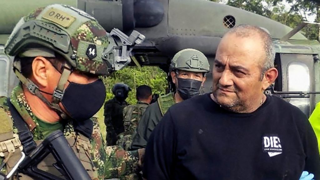 Colombia apunta a la extradición a EEUU como destino de “Otoniel”