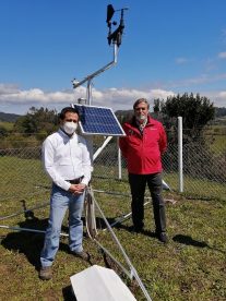 Inauguran primera estación meteorológica en comuna de Arauco