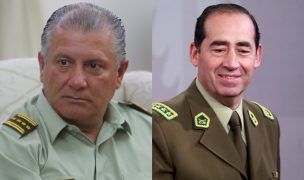 Juzgado decreta prisión preventiva de dos exgenerales directores de Carabineros