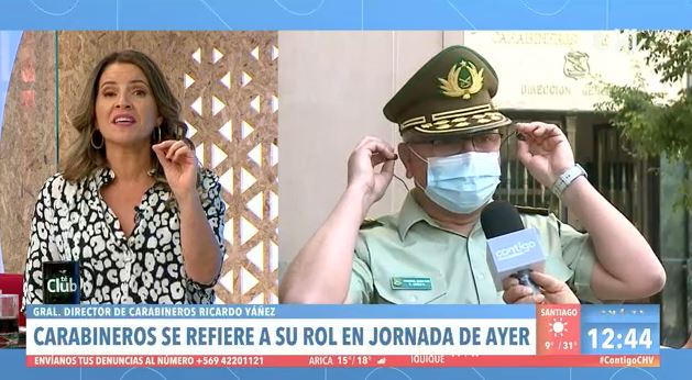 “No me deje hablando sola” y “Yo exijo respeto para los carabineros”: El tenso fin de entrevista entre Monserrat Álvarez y el general Yáñez