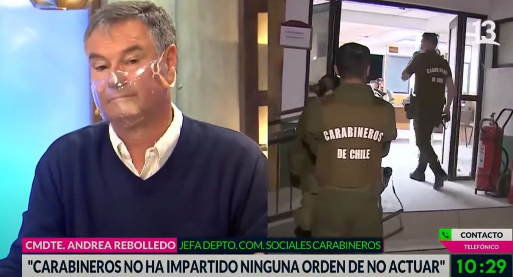 Carabineros llamó a “Bienvenidos” para desmentir a senador Ossandón: “No se ha impartido instrucción de no actuar”