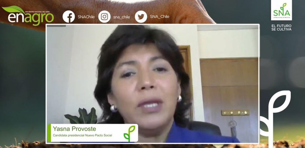 Yasna Provoste en Enagro 2021: “No culpemos al Estado de la ineptitud que nos prometió el ‘gobierno de los mejores’”
