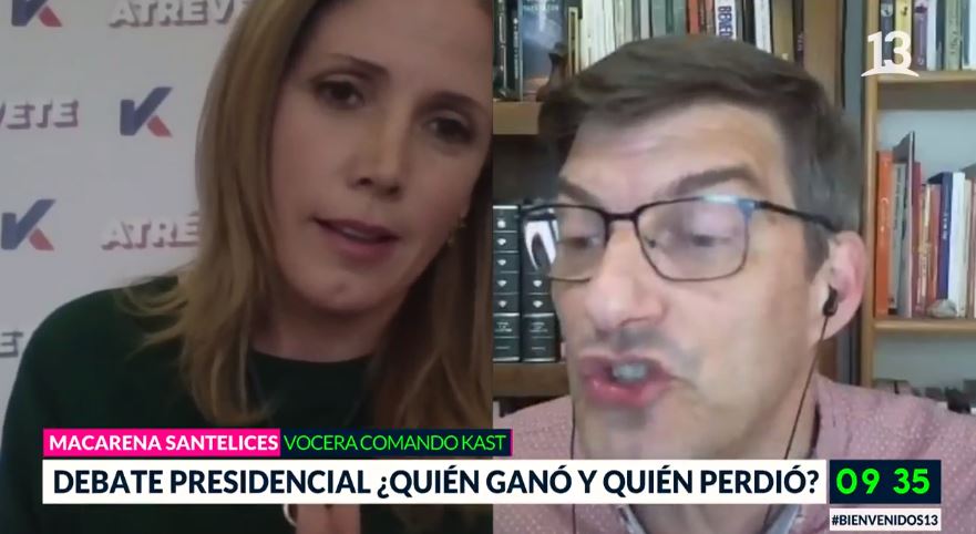 “¡Estás hiperventilado!” y “¡J. A. Kast nunca ha trabajado”: El tenso debate entre Daniel Stingo y Macarena Santelices