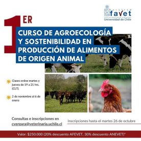 Primer Curso de Agroecología y sostenibilidad en producción de Alimentos de Origen Animal