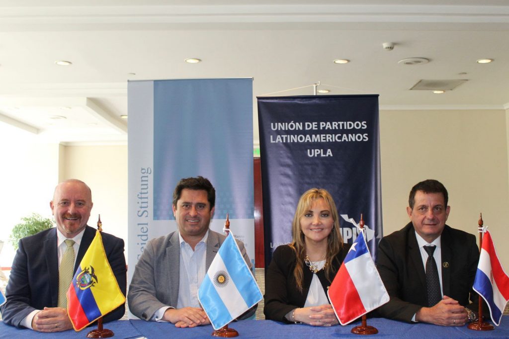 RN asume la Vicepresidencia de la Unión de Partidos Latinoamericanos