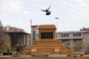 Consejo de Monumentos Nacionales autoriza retirar la base de la estatua de Baquedano de Plaza Italia