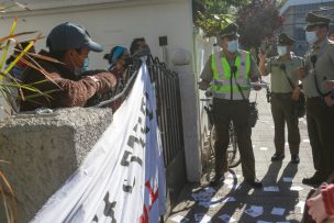 Víctimas de trauma ocular se toman oficinas del INDH en Santiago