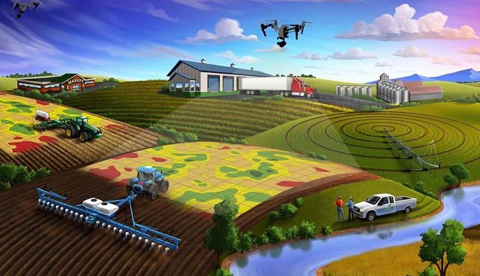 La agricultura de precisión será posible hacia 2030, según informe Intelligent World 2030