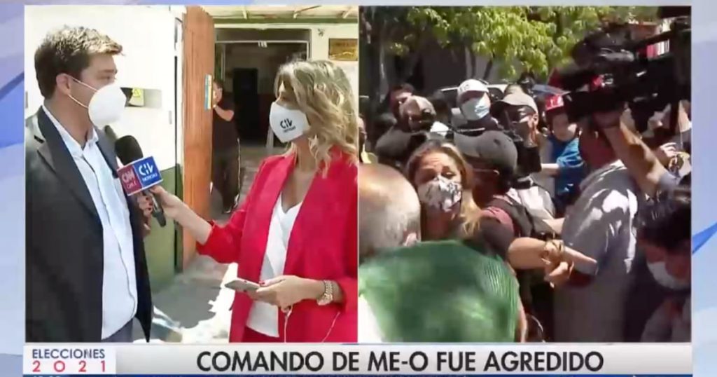 Vocero de ME-O se refirió a agresión que sufrió por camarógrafo de CQC: “Él me dice ‘córrete o te pego’”