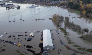 Canada decreta estado de emergencia por inundaciones extremas en la costa del Pacífico