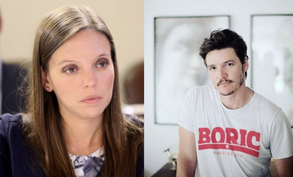 Diputada Camila Flores critica a Pedro Pascal por su apoyo a Boric: “Fácil desde la comodidad de Hollywood”