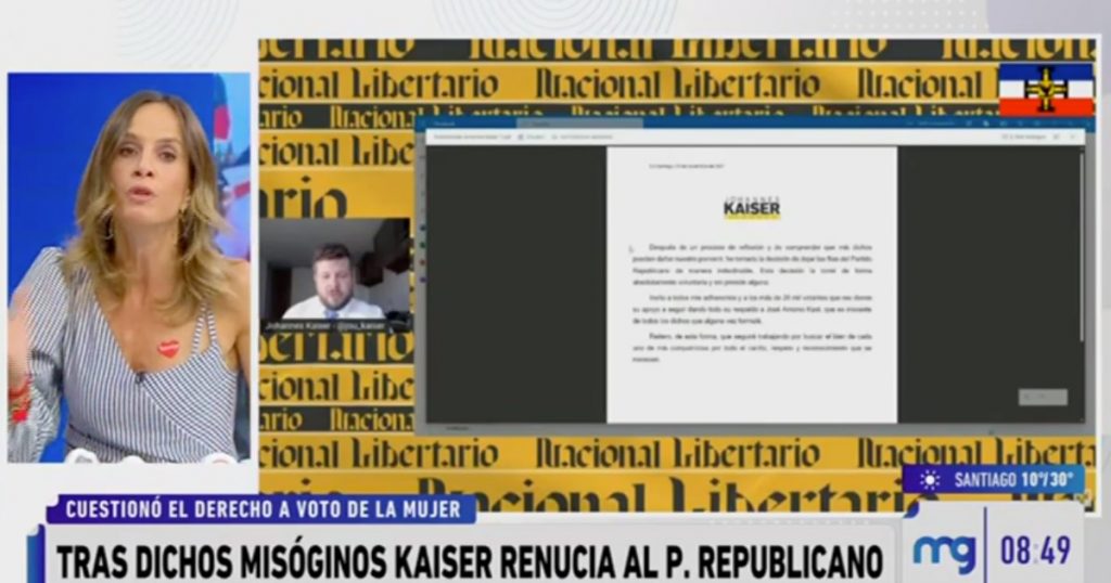 “Usted debería revisarse”: El contundente mensaje de Diana Bolocco a Johannes Kaiser