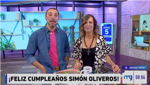 El frío saludo cumpleañero de Mucho Gusto a Simón Oliveros: Neme realiza ácido comentario