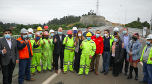 Ministro Moreno da el vamos a operación de nueva interconexión vial entre las comunas de Temuco y Vilcún