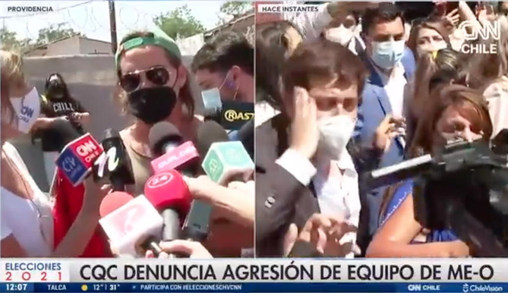 El “encontrón” de Macarena Pizarro y Sebastián Eyzaguirre en pleno despacho