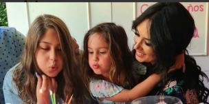 Pamela Díaz saludó a sus hijas Pascuala y Trinidad por su cumpleaños con lindas fotografías