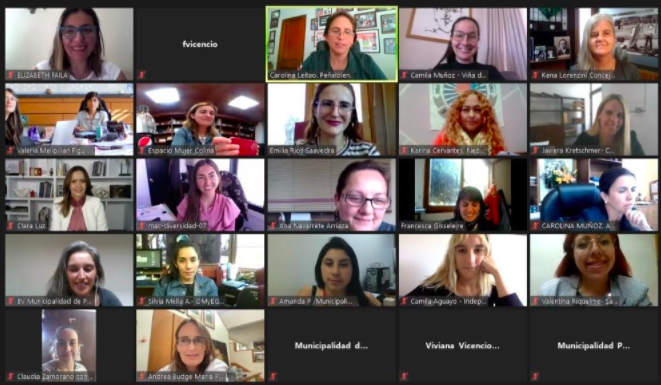 Alcaldesas de todo Chile se reunieron para trabajar en red la erradicación de la violencia contra las mujeres