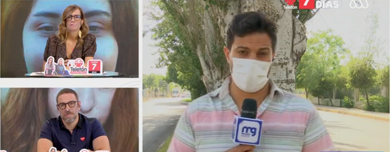 Simón Oliveros discute en vivo con equipo de otro canal: “¡Váyanse a la mier… con el compromiso!”