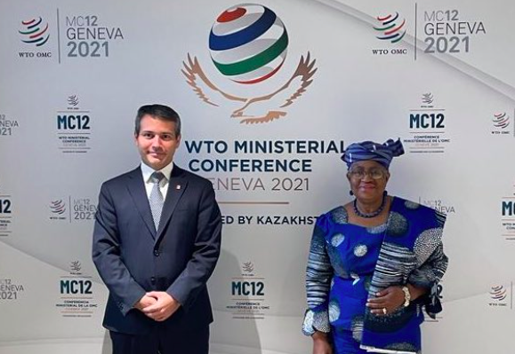 Subsecretario Rodrigo Yáñez se reúne en Ginebra con autoridades de la Organización Mundial del Comercio