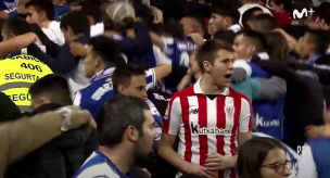 [Video] Infiltrado en el derbi: fanático del Atletic vivió el clásico vasco en la tribuna rival