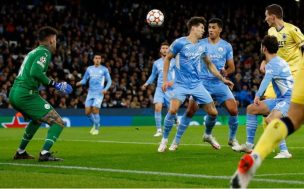 [Video] El insólito gol en contra del Manchester City para el empate del Brujas