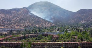 Incendio que afectó al Cerro Manquehue ya fue controlado: Afectó a 7,5 hectáreas de vegetación natural