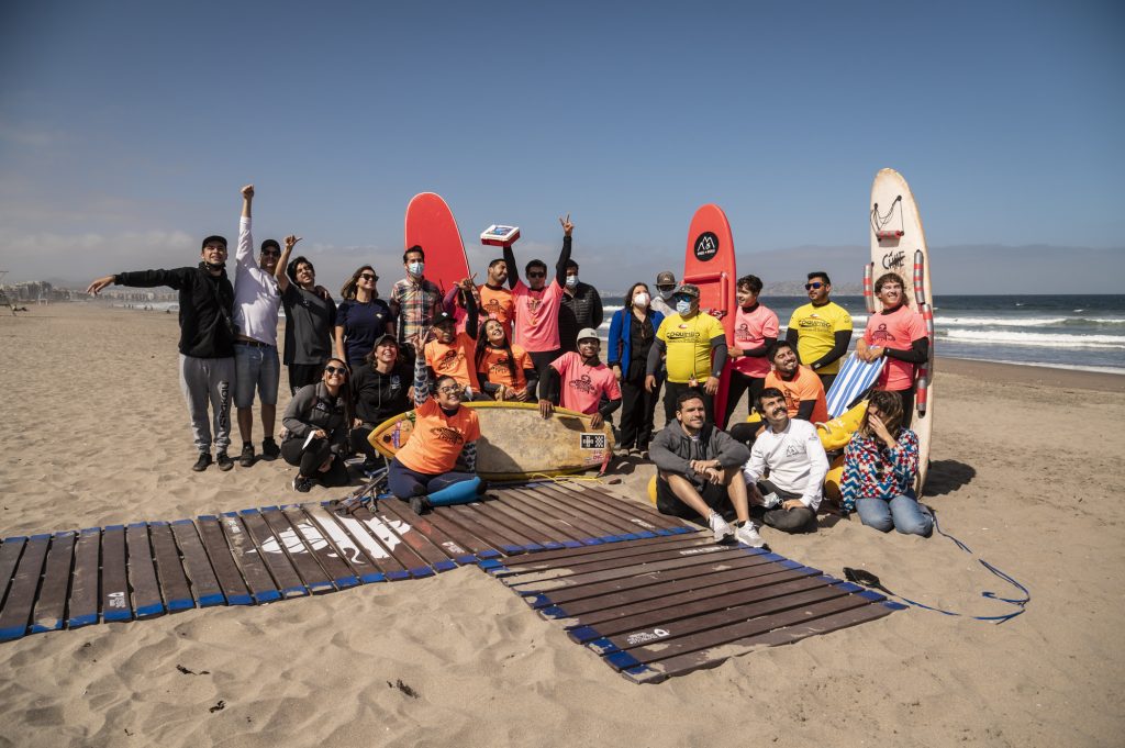 Campaña “Hacer Chile Accesible” inaugura nueva pasarela retráctil en La Serena
