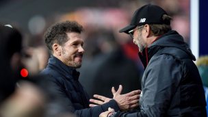 Simeone le envía un recado a Klopp: “La falsedad no me gusta”