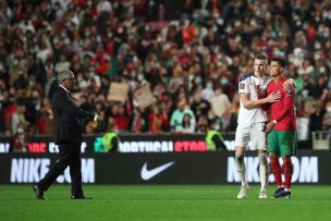 [Video] ¿Qué le habrá dicho? El reclamo de Cristiano Ronaldo contra su técnico tras derrota de Portugal